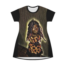 Load image into Gallery viewer, All Over Print T-Shirt Dress
