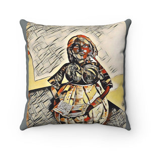 Spun Polyester Square Pillow Case